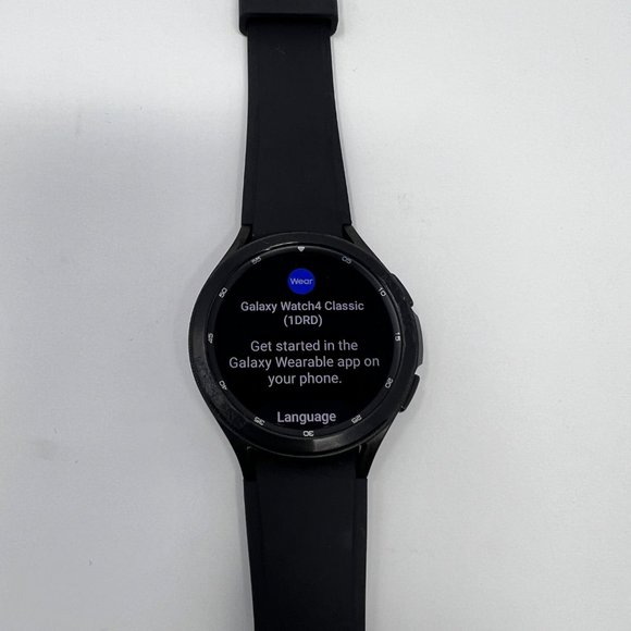 Samsung Galaxy Watch4 Classic Stainless Steel 46mm Black Smartwatch Bluetooth - Picture 5 of 9